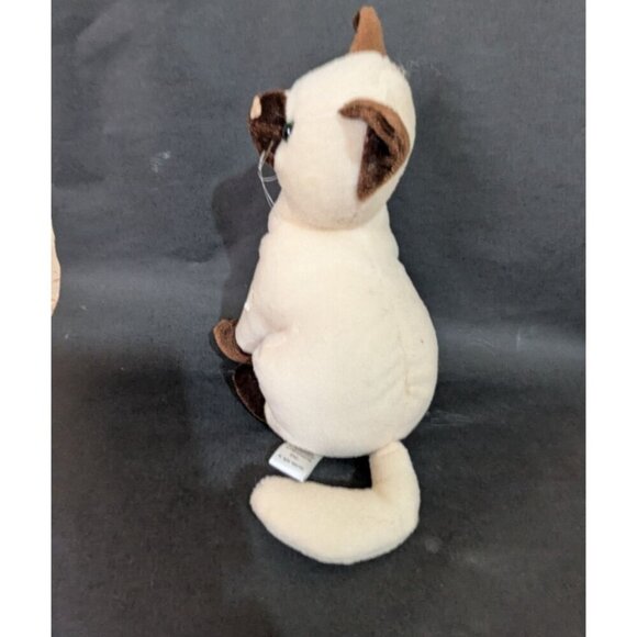 Sugarloaf Creations Siamese kitty Cat Plush stuffed animal Toy 3+ Realistic 7" - Picture 5 of 8